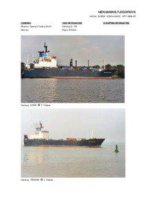 MEKHANIKIS FJODOROVS IMO No: [removed]RORO-CARGO[removed]GT COMPANY: