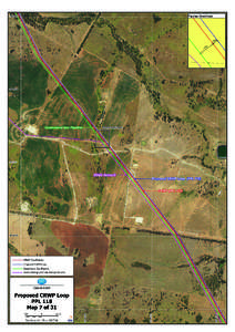 Application for a 15 year no coverage determination for the GLNG Comet Ridge - Wallumbilla pipeline, Annexure 5 CRWP Loop map 7 of 31, 12 February 2015