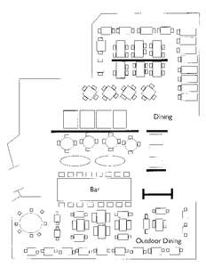 Wipeout Bar & Grill Floor Plan