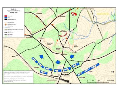 Battle of Appomattox Station April 8, 1865 To Appomattox Court House