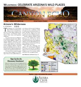 Wilderness: CELEBRATE ARIZONA’S WILD PLACES