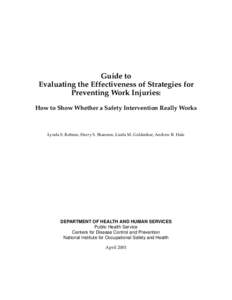 Knowledge / Scientific method / Philosophy of science / Industrial hygiene / Design for X / Occupational safety and health / National Institute for Occupational Safety and Health / Validity / Data analysis / Science / Evaluation methods / Evaluation