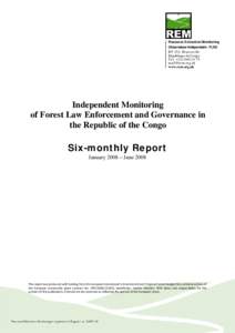 REM Rapport Annuel No. 1 OIF Congo Brazzaville