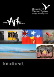 UWS Campus Art Project Information Pack • 1  CAMPUS PROJECT