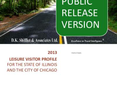 PUBLIC RELEASE VERSION 2013 LEISURE VISITOR PROFILE FOR THE STATE OF ILLINOIS