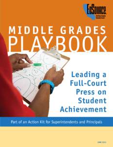 Middle Grades  Playbook Leading a Full-Court Press on