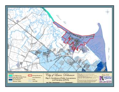 Map 4. Certificate of Public Convenience and Necessity (CPCN)