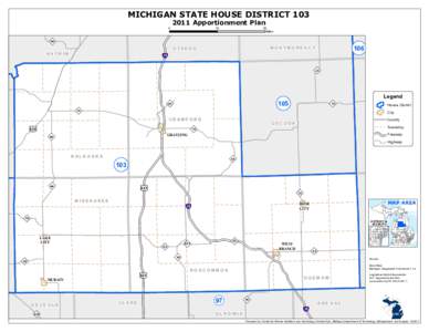 MICHIGAN STATE HOUSE DISTRICT[removed]Apportionment Plan 10