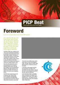 Issue 3 – October[removed]PICP Beat Pacific Islands Chiefs of Police (PICP) Bulletin  Foreword