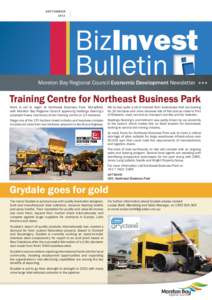 Brizinvest Bulletin - September 2012