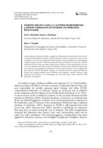 Journal of Toxicology and Environmental Health, Part A, 66:211–221, 2003 Copyright© 2003 Taylor & Francis[removed] $12.00 + .00