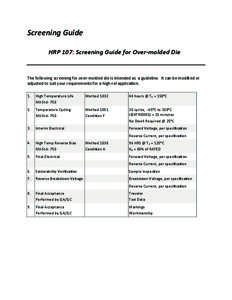Microsoft Word - HRP107-Molded Die Processing.doc