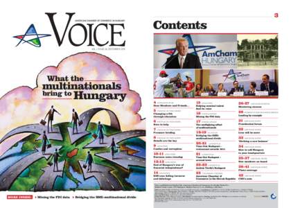 VOICE AMERICAN CHAMBER OF COMMERCE IN HUNGARY 3  Contents