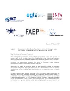 Freedom of expression / Television / Communication / Communication design / Graphic design / Association of Commercial Television in Europe / EGTA / FAEP – The European Federation of Magazine Publishers / False advertising / Business / Trade associations / Advertising