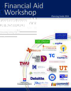 Financial Aid Workshop Planning Guide 2014  WELCOME