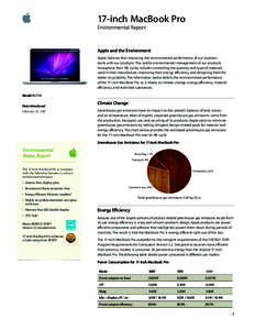 Steve Jobs / MacBook family / Personal computers / Waste legislation / MacBook / Macintosh / Restriction of Hazardous Substances Directive / Packaging and labeling / Recycling / Computing / Apple Inc. / Computer hardware