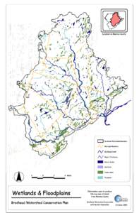 Location in Monroe County  Brodhead Watershed Boundary Municipal Boundary Brodhead Creek Major Tributaries