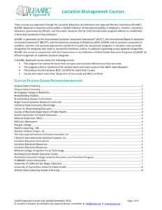 Behavior / Lactation consultant / La Leche League International / Dietitian / Commission on Accreditation of Allied Health Education Programs / Lactation / Amy Spangler / Lactation room / Breastfeeding / Anatomy / Biology