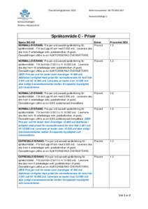 Microsoft Word - Space 360_Språk C_Bilaga 2 - Priser.docx