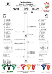 Full-Time Report  Match