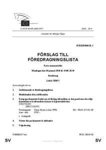 [removed]EUROPAPARLAMENTET Utskottet för rättsliga frågor  JURI(2010)0118_1