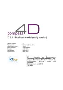 Compass4D deliverable template