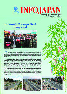 INFOJAPAN Embassy of Japan in Nepal Vol. 29, July 2011