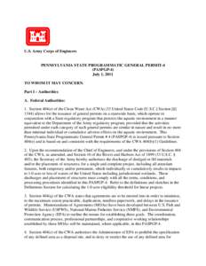 Water law in the United States / Aquatic ecology / Environmental law / United States maritime law / Environmental design / Clean Water Act / Dredging / Title 33 of the Code of Federal Regulations / Rivers and Harbors Act / Environment / Water / Earth