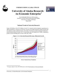 Microsoft Word - REVISED Update 2007 UA Research Economic Enterprise.doc