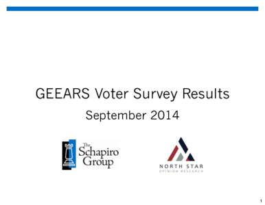 GEEARS Voter Survey Results September[removed]  Methodology