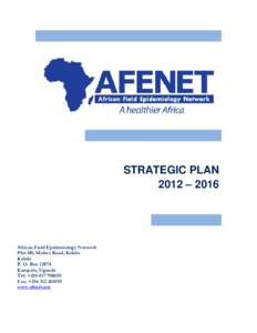 Microsoft Word - AFENET Strategic plan[removed]edited SNG4_Mar2012_shared.doc