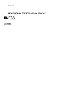 Microsoft Word - UNESS Uzbekistan Final July 2012