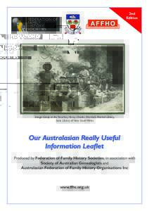 Genealogical societies / Genealogy / Software / Culture / Guild of One-Name Studies / Facebook / Families In British India Society / FamilySearch / Findmypast / Family history society / Australian Institute of Aboriginal and Torres Strait Islander Studies / Sussex Family History Group