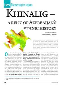 Khinalug / Asia / Culture of Azerbaijan / Azerbaijan