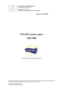 FIN-NET Activity Report[removed]