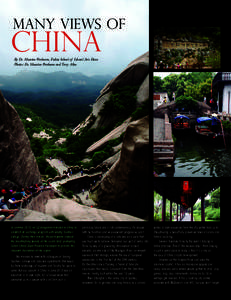 SUMagazine  Many Views of China By Dr. Maarten Pereboom, Fulton School of Liberal Arts Dean