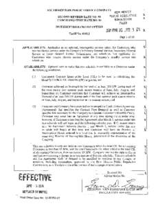 SOUTHWESTERN PUBLIC SERVICE COMPANY .NEW MEXIOO SECOND REVISED RATE NO. 50PUBLIO REGUlATIOH CANCELING FIRST RATE NO. 50 . ~OMMISSION  X