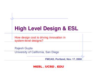 Field-programmable gate array / Application-specific integrated circuit / Mentor Graphics / Fabless semiconductor companies / Reconfigurable computing / American brands