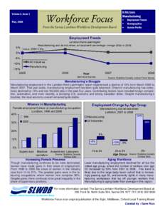 Volume 3, Issue 1 May, 2008 In this Issue:  Workforce Focus