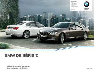 BMW de Série 7 750i xDrive 740Li xDrive 750Li xDrive 760Li ActiveHybrid 7L