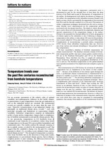 letters to nature 9. Bai, T. & Pollard, D. D. Fracture spacing in layered rocks: a new explanation based on the stress transition. J. Struct. Geol. 22, 43–[removed]Bai, T. & Pollard, D. D. Spacing of fractures in