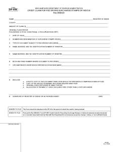 Print and Reset Form FORM NEW HAMPSHIRE DEPARTMENT OF REVENUE ADMINISTRATION  DP-65S