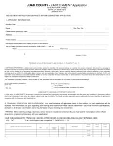 Microsoft Word - JC Employment Application Form1.doc