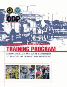 odp training catalog  introduction i Office for Domestic Preparedness The Office for Domestic Preparedness (ODP) is the lead