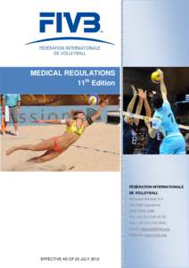 Microsoft Word[removed]FIVB MEDICAL REGULATIONS Final[removed]doc