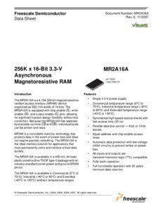 Freescale Semiconductor Data Sheet