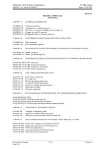 Air safety / Aircraft instruments / ETOPS / Federal Aviation Administration / Performance-based navigation / Reduced Vertical Separation Minima / Flight plan / Master minimum equipment list / Separation / Aviation / Transport / Air traffic control