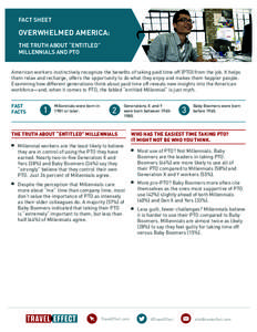 Public economics / Generation Y / Generation / Baby boomer / Paid time off / Demographics of the United States / PTO / Rock the Vote: Democracy Class / Demographics / Demography / Population