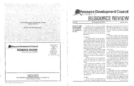 Resource Development Council for Alaska, Inc.