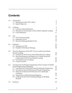 Engineering and Organizational Issues Related to the World Trade Center Terrorist Attack: From the World Trade Center Tragedy to Development of Disaster Engineering for Landmark Buildings: An Extension of the Performance